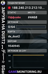 ЗAPУБA HA DUST2 🚀 ︻デ═一✮ SGaming.RU