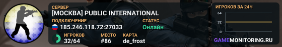 [МОСКВА] PUBLIC INTERNATIONAL
