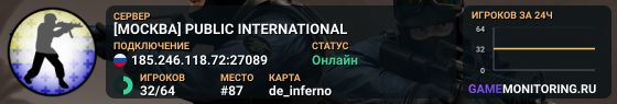 [МОСКВА] PUBLIC INTERNATIONAL
