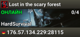 Lost in the scary forest
