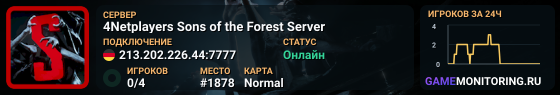 4Netplayers Sons of the Forest Server