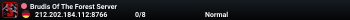 Brudis Of The Forest Server