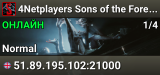 4Netplayers Sons of the Forest Server