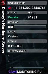 Daway's Hardcore Server