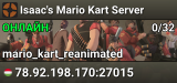 Isaac's Mario Kart Server
