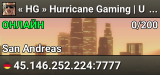 « HG » Hurricane Gaming | U Penziji!