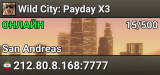 Wild City: Payday X3