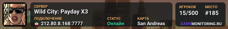 Wild City: Payday X3