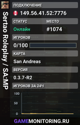 Sertao Roleplay /  SA:MP