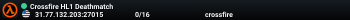 Crossfire HL1 Deathmatch
