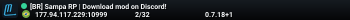 [BR] Sampa RP | Download mod on Discord!