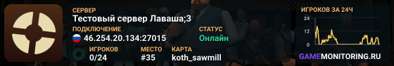 Тестовый сервер Лаваша;3