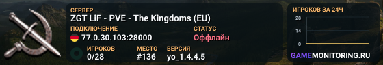ZGT LiF - PVE - The Kingdoms (EU)