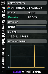 SCUM Server Official Hardcore #1 - South Africa