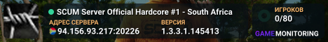 SCUM Server Official Hardcore #1 - South Africa