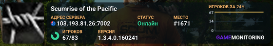 Scumrise of the Pacific