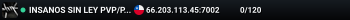 INSANOS SIN LEY PVP/PVE LOOT x10 SKILLS x5 / LATAM - BOT PREMIUM