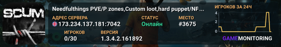 Needfulthings PVE/P zones,Custom loot,hard puppet/NPC,MODS,Mechs