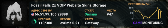 Fossil Falls 2x VOIP Website Skins Storage