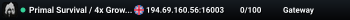 Primal Survival / 4x Growth / High AI / No Rules
