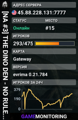 [NA #3] THE DINO DEN - NO RULES - 3xGROWTH