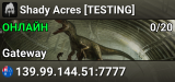 Shady Acres [TESTING]