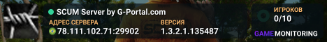 SCUM Server by G-Portal.com