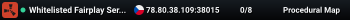 Whitelisted Fairplay Server