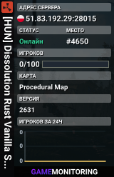 [HUN] Dissolution Rust Vanilla SOLO/DUO/TRIO/SQUAD