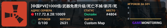 [中国PVE]1000倍/武器免费升级/死亡不掉/新开/死�