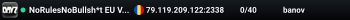 NoRulesNoBullsh*t EU Vanilla+ PVPPVE 1PP discord.gg/nTnyWpt4cq