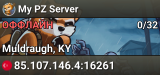 My PZ Server