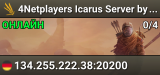 4Netplayers Icarus Server by Cuci