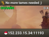 No more tames needed ;)