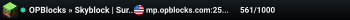 OPBlocks » Skyblock | Survival | Prison PRISON SEASON 34 LAUNCHED!