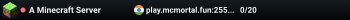 A Minecraft Server