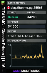 TITANMC - Classic Prison | [1.16.x - 1.21.x] SEASON 3 COMING SOON