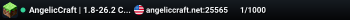 AngelicCraft | 1.8-26.2 COMING SOON → angeliccraft.net/store