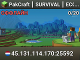 ⚒ PakCraft ┃ SURVIVAL ┃ ECONOMY ┃ JOBS
