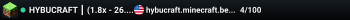 HYBUCRAFT ┃ (1.8x - 26.2x) DISCORD » https://discord.gg/EfeERX4Kfw
