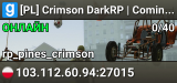 [PL] Crimson DarkRP | Coming Soon