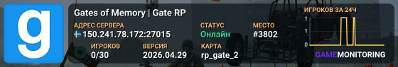 Gates of Memory | Gate RP