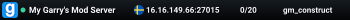 My Garry's Mod Server