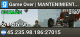 Game Over | MANTENIMIENTO | DARKRP | ARG - ESP | Unity.net.ar