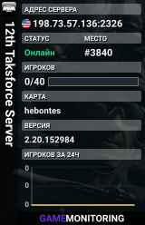 12th Taksforce Server