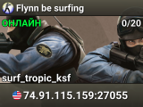 Flynn be surfing