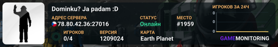 Dominku? Ja padam :D