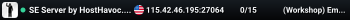 SE Server by HostHavoc.com