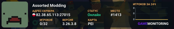 Assorted Modding