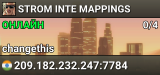 STROM INTE MAPPINGS